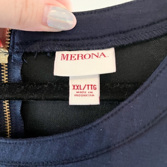 NWT Merona Color Block Dress – XXL - Picture 4 of 4